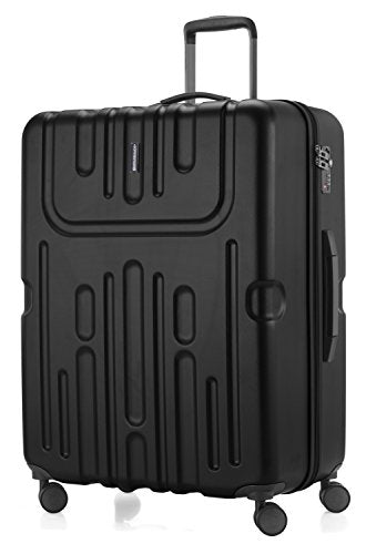 HAUPTSTADTKOFFER - Havel - Luggage Suitcase Hardside Spinner Trolley 4 Wheel, TSA, 73 cm, 111 Liter, BLACK