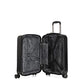 Kipling CURIOSITY S, Small Hardshell Suitcase 4 Wheels 360°, 55 cm, 44 L, Black Noir