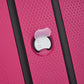 DELSEY PARIS - BELMONT PLUS - Extra Large Rigid Suitcase extandable - 82x52x37 cm - 132 liters - XL - Raspberry