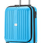 HAUPTSTADTKOFFER - X-Berg - Carry on luggage On-Board Suitcase Cabin Bag Hardside Spinner Trolley 4 Wheel, TSA, 55 cm,Cyanblue mat