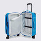 Kipling Spontaneous S, Cabin-Sized, 4-Wheeled 360° Suitcase with Elastic Straps, TSA Lock, 53 cm, 37.5 L, Eager Blue