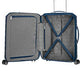Samsonite Flux - Spinner S Expandable Hand Luggage, 55 cm, 44 L, Blue (Navy Blue)