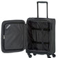 paklite 4-wheel carry-on soft luggage suitcase cabin size S, TSA lock, DERBY luggage series: stylish trolley in two-tone look, 55cm, 41 litres
