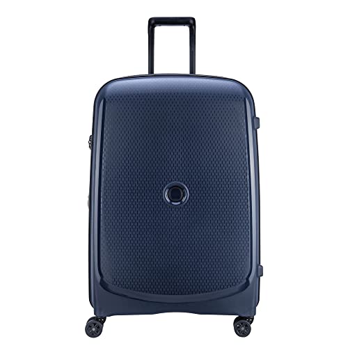 DELSEY PARIS - BELMONT PLUS - Large Rigid Suitcase extendable - 76x52x34 cm - 110 liters - L - Blue