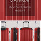 HAUPTSTADTKOFFER Spree - Hartschalen-Koffer Koffer Trolley Rollkoffer Reisekoffer, TSA, Hand Luggage, 65 cm, 82 liters, Red (Rot)