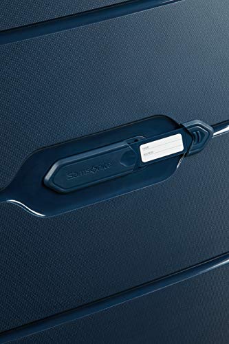 Samsonite Flux - Spinner S Expandable Hand Luggage, 55 cm, 44 L, Blue (Navy Blue)