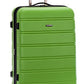 Rockland Abs 28" Expandable Spinner Luggage, Green