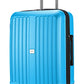 HAUPTSTADTKOFFER - X-Berg - Carry on luggage On-Board Suitcase Cabin Bag Hardside Spinner Trolley 4 Wheel, TSA, 55 cm,Cyanblue mat