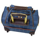 LONDON FOG Brentwood II 15" 2-Wheel Under The Seat Bag, Blue, Carry Inch, Blue, Carry-On 15-Inch, Brentwood Ii 15" 2-Wheel Under The Seat Bag
