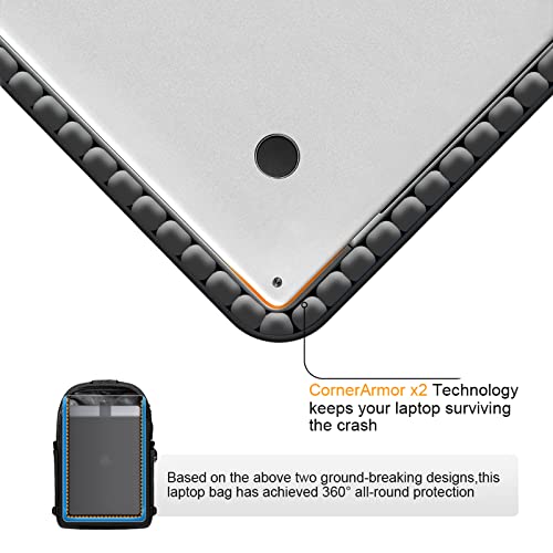 Travel Laptop Backpack Water Resistant Anti-Theft Bag with USB Charging Port and Lock 14/15.6 Inch Computer Business Backpacks for Women Men College School Student Gift,Bookbag Casual Hiking Daypack