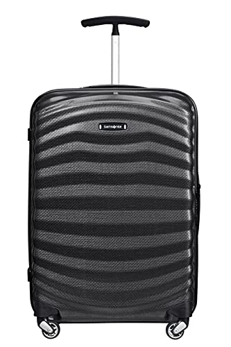 Samsonite Lite-Shock - Spinner S Hand Luggage, 55 cm, 36 Litre, Black (Black)