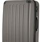 HAUPTSTADTKOFFER Spree - Hartschalen-Koffer Koffer Trolley Rollkoffer Reisekoffer, TSA, Hand Luggage, 75 cm, 128 liters, Black (Graphite)