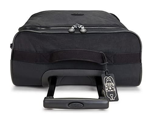 Kipling Teagan C, Extra Small cabine Size Wheeled Duffle, 55cm, 33 L, Black Noir