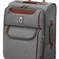 LONDON FOG Westminster Expandable Spinner Grey, 20" Carry On, Grey, 20" Carry On, Westminster 20" Expandable Spinner Carry on Grey
