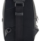 BOSS Mens Crosstown Monostr mp Grained Italian-Leather Mono-Strap Backpack with Embossed Logo Size One Size