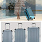 Hauptstadtkoffer - Spree - Luggage Suitcase Hardside Spinner Trolley Expandable 65 cm TSA, Pool Blue,HK24-1203-PB