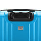 HAUPTSTADTKOFFER - X-Berg - Carry on luggage On-Board Suitcase Cabin Bag Hardside Spinner Trolley 4 Wheel, TSA, 55 cm,Cyanblue mat