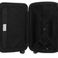 HAUPTSTADTKOFFER - X-Berg - Carry on luggage On-Board Suitcase Cabin Bag Hardside Spinner Trolley 4 Wheel, TSA, 55 cm,Cyanblue mat