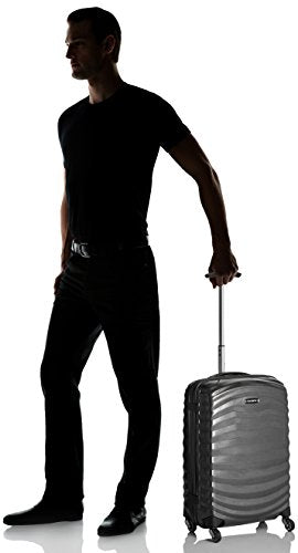 Samsonite Lite-Shock - Spinner S Hand Luggage, 55 cm, 36 Litre, Black (Black)