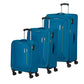 American Tourister Hyperspeed 4-Wheel Suitcase Set 3-Piece, Deep Teal, Standard Size, Luggage Sets