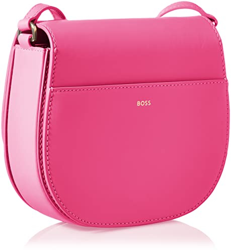 BOSS Women's Kristin Saddle-N Bag, Medium Pink661, ONESI