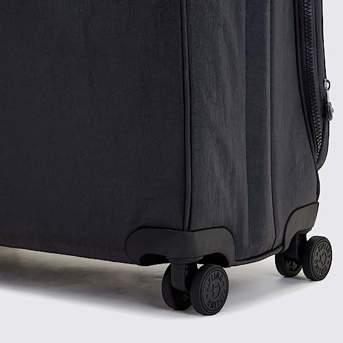 Kipling New YOURI Spin L, Large Expandable Spinner, 76cm, 100 L, Black Noir