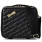 Ted Baker Belle Collection Hardside Cabin Luggage Trolley for Travel, Black, Vanity Case