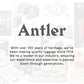 ANTLER - Set of 3 Suitcases - Clifton Luggage - Black - Cabin,Medium,Large - Strenght Lightweight Suitcase for Travel - Luggage with 4 Wheels, Expandable Zip, Twist Grip Handle - TSA Approved Locks