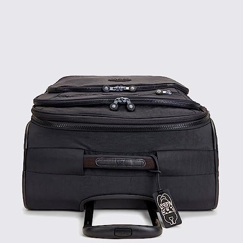 Kipling New YOURI Spin M, Medium Expandable Spinner, 68cm, 70 L, Black Noir