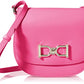 BOSS Women's Kristin Saddle-N Bag, Medium Pink661, ONESI