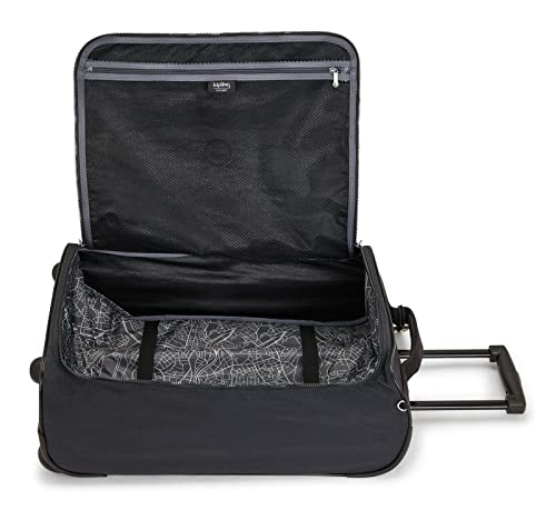 Kipling Teagan C, Extra Small cabine Size Wheeled Duffle, 55cm, 33 L, Black Noir