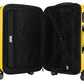 HAUPTSTADTKOFFER - Spree - Set of 3 Hard-side Luggages Glossy Suitcase Hardside Spinner Trolley Expandable (S, M & L) TSA, Yellow