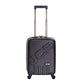 JCB Lightweight Cabin Approved Hard Shell Suitcase, 20" - 360 Degree Spinner Wheels - Made with ABS Polycarbonate Hard Shell - Flight Case - Luggage Bags for Travel - Black