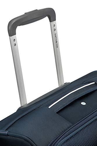 Samsonite Popsoda - Spinner S (Lenght: 40 cm) Carry-on Luggage, 55 cm, 40 L, Blue (Dark Blue)