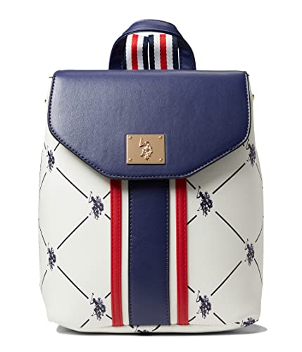 U.S. POLO ASSN. Heritage Backpack Ivory One Size