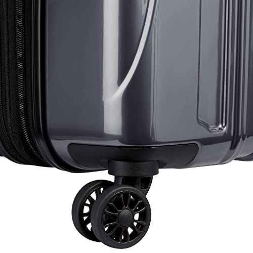 DELSEY PARIS - HELIUM AERO - Large Rigid Suitcase - 81x53x32cm - L - Grey carbone