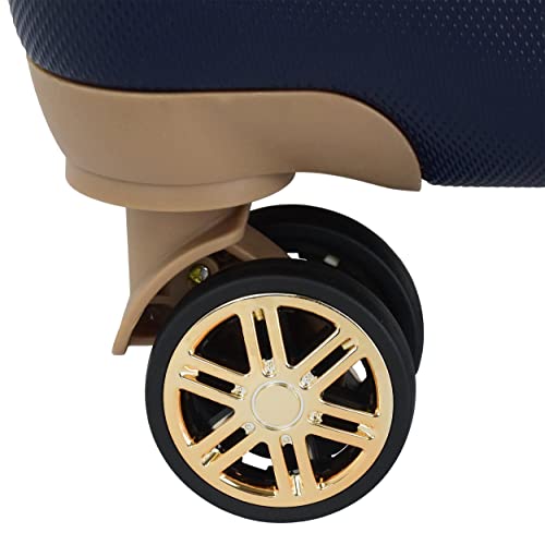 LONDON FOG Northbridge 28" Expandable Hardside Spinner Midnight, 28 Inch, Midnight, 71.12 cm, Northbridge 28" Expandable Hardside Spinner Midnight