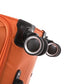 ATX Luggage Large Suitcase Expandable Durable Lightweight Suitcase with 4 Dual Spinner Wheels & Built-in TSA Lock (Orange/Black, 29 Inches, 110 Liters)
