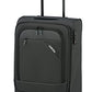 paklite 4-wheel carry-on soft luggage suitcase cabin size S, TSA lock, DERBY luggage series: stylish trolley in two-tone look, 55cm, 41 litres