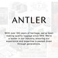 ANTLER - Medium Suitcase - Clifton Luggage - Size Medium, Black - 83L, Lightweight Suitcase for Travel & Holidays - Luggage with 4 Wheels, Expandable Zip, Twist Grip Handle - TSA Approved Locks