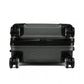 Kono Abs Sculpted Horizontal Design 20 Inch Cabin Luggage - Grey