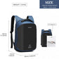 Kono Reflective USB Charging Interface Backpack - Navy