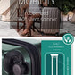HAUPTSTADTKOFFER - Alex - Luggage Suitcase Hardside Spinner Trolley 4 Wheel Expandable, 65cm, TSA, dark green