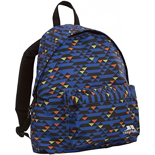 Trespass Kids Unisex Britt School Backpack/Rucksack (16 Litres) (One Size) (Raspberry Pattern)