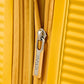 American Tourister - Soundbox Spinner Expandable, 77cm, 97/110 L - 4.2 KG, Yellow (Golden Yellow)