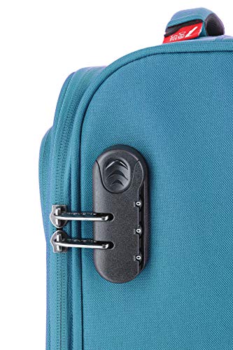 Travelite Onboard Cabin Luggage by Travelite - Practical 2-Wheel Suitcases with 2 Spacious Front Pockets
