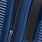American Tourister Exoline 3-Piece Suitcase Set, Navy, Blue, Kofferset 3-teilig, Luggage Suitcase Set
