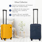 Bric's Hard-Shell Expandable Suitcase Ulisse B|Y Collection, Hand Luggage Suitcase with 4 Wheels, Resistant and Ultralight, USB Port, Integrated TSA Lock, Dimensions 37x55x23/27, Ocean Blue