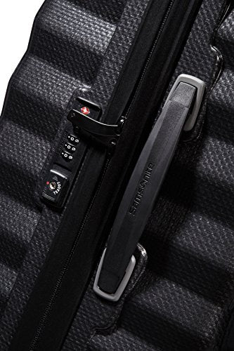 Samsonite Lite-Shock - Spinner S Hand Luggage, 55 cm, 36 Litre, Black (Black)