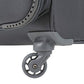 Flight Knight Lightweight 4 Wheel 800D Soft Case Suitcases Maximum Size for Virgin Atlantic, Delta Airlines Cabin Carry On Hand Luggage Approved for 67 Airlines Including easyJet, BA & Many More!